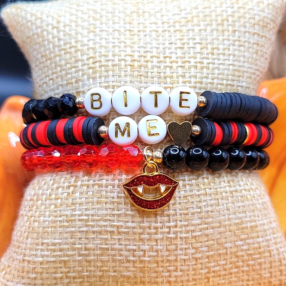 Bite Me bracelet set